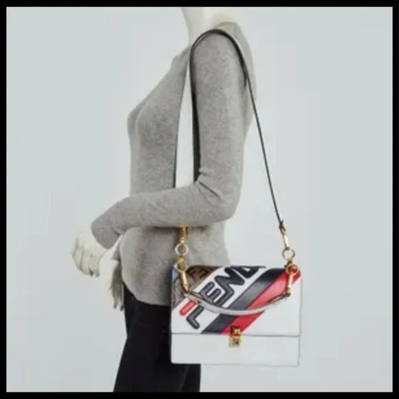 FENDI X Fila Mania Kan I Shoulder Bag - Picture 5 of 16